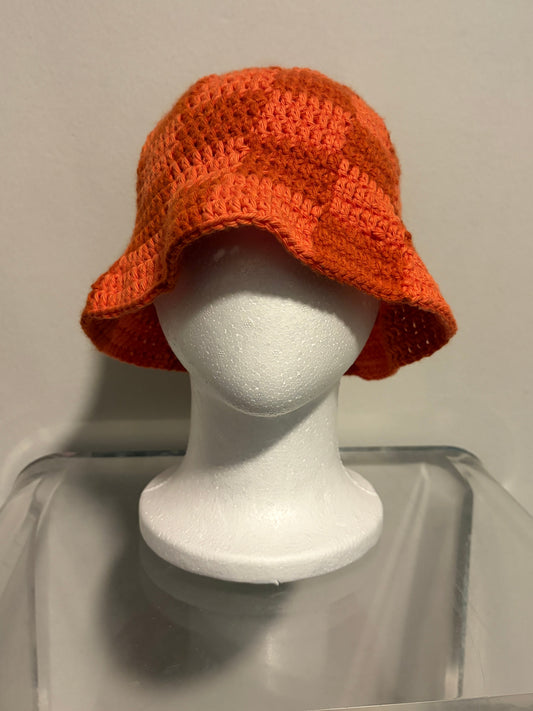 Orange Checkered